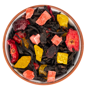 Чай черный ароматизированный "Манго - малина"